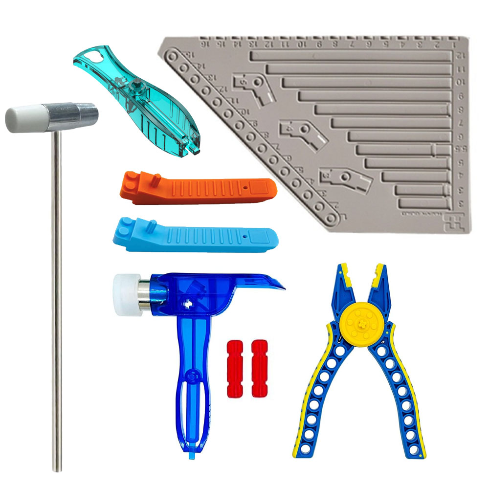 3D Printing Excavator - Tijolos brinquedos placa de medição blocos