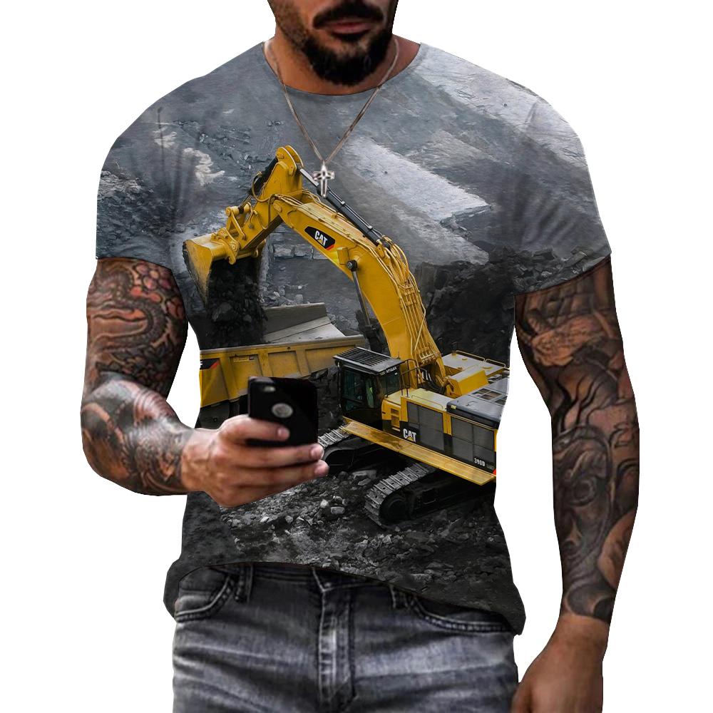 3D Printing Excavator - Novo equipamento pesado trator escavadeira 3d
