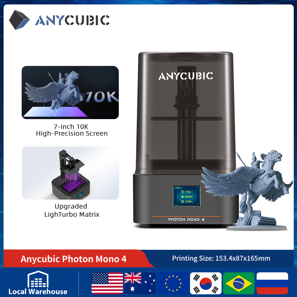 3D Printing Uv Resin - Pré-venda ANYCUBIC Photon Mono 4 AE