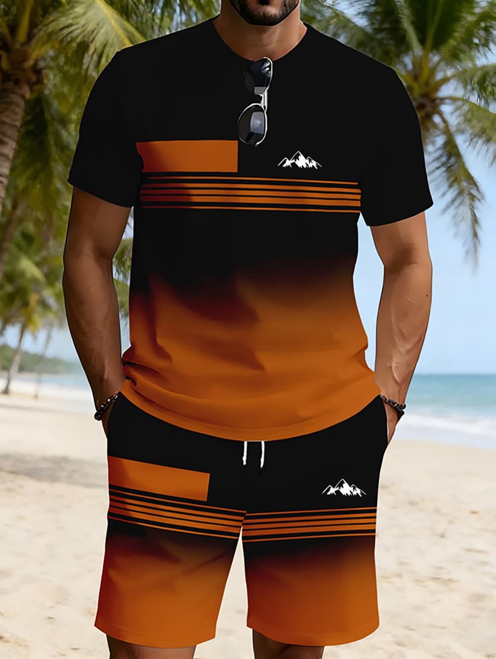 Conjunto Masculino Casual de V - 3D Printing Services avaliação e preço