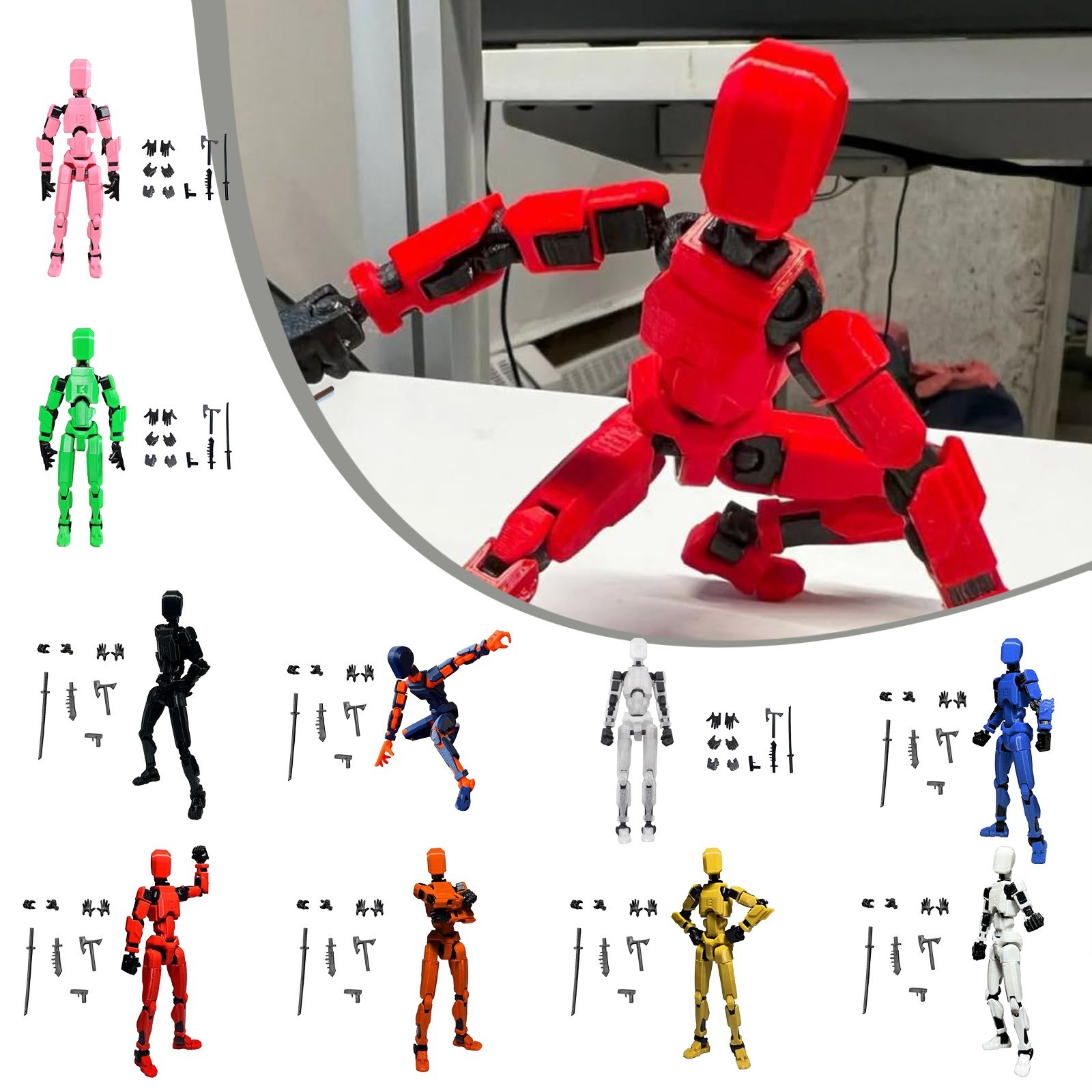 Titan 13 com asas figura brinq - 3D Printing Aluminium avaliação e preço