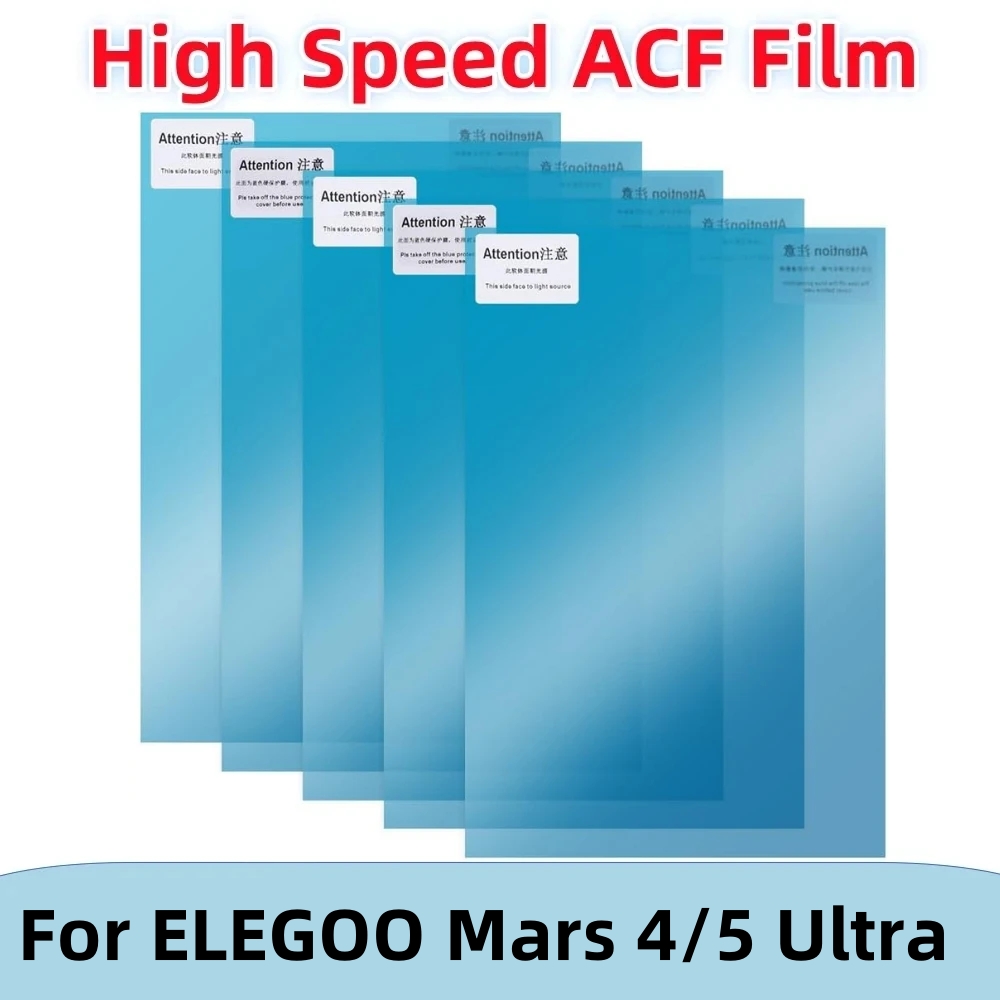 5 Peças Filme ACF 7 polegadas  - 3D Printing Uv Resin avaliação e preço