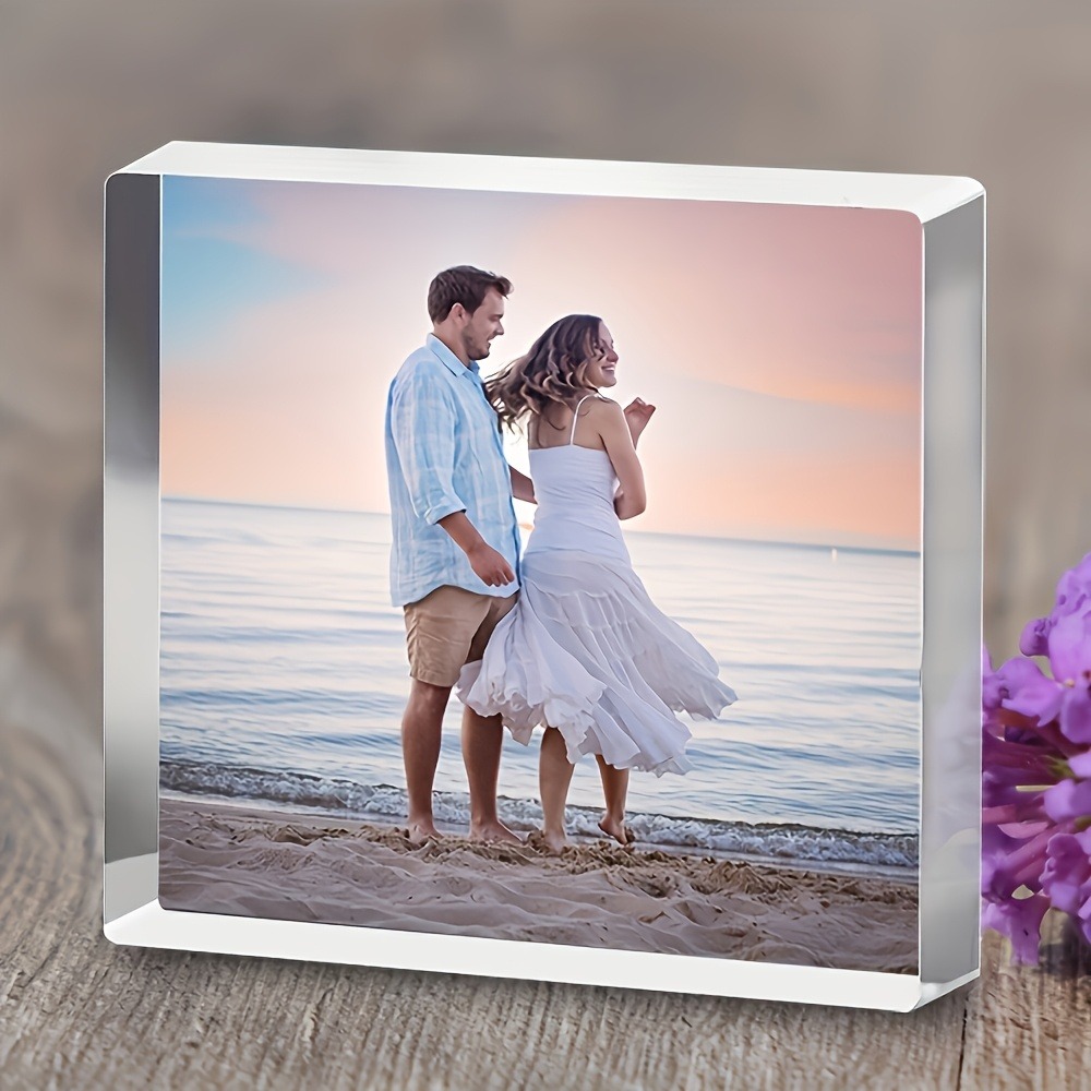 Bloco de Foto 3D em Acrílico P - 3D Printing Foto avaliação e preço