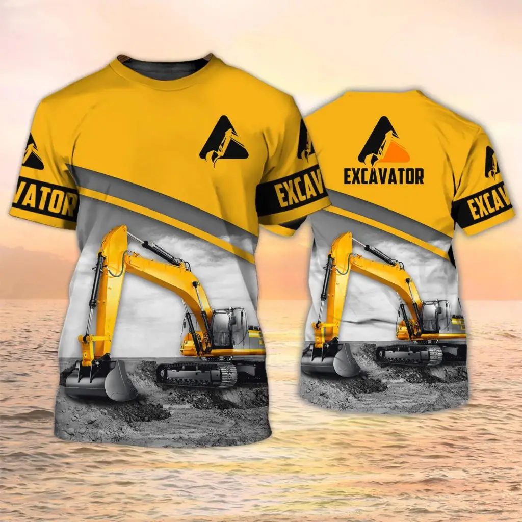 Camisetas de Escavadora para O - 3D Printing Excavator avaliação e preço