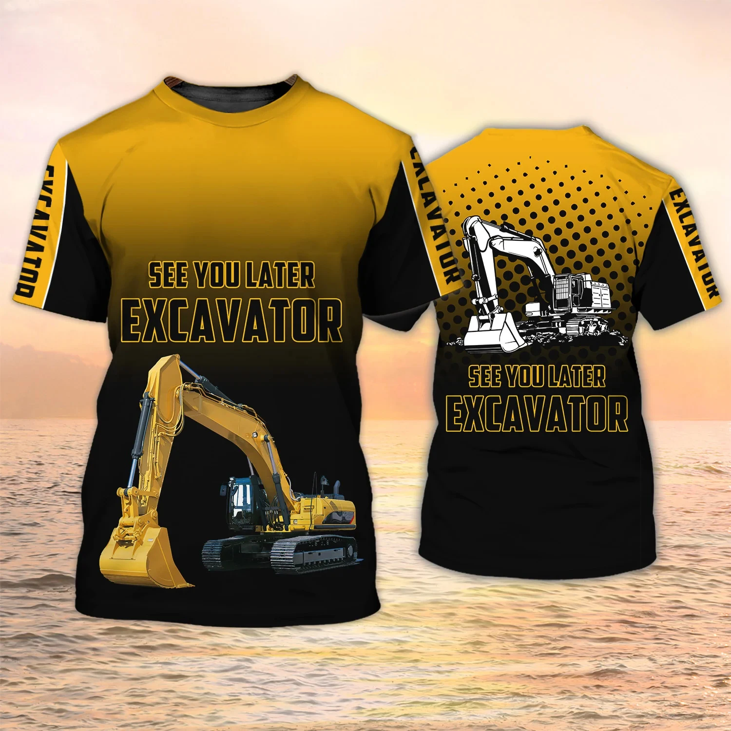 Camisetas de Escavadora para O - 3D Printing Excavator avaliação e preço