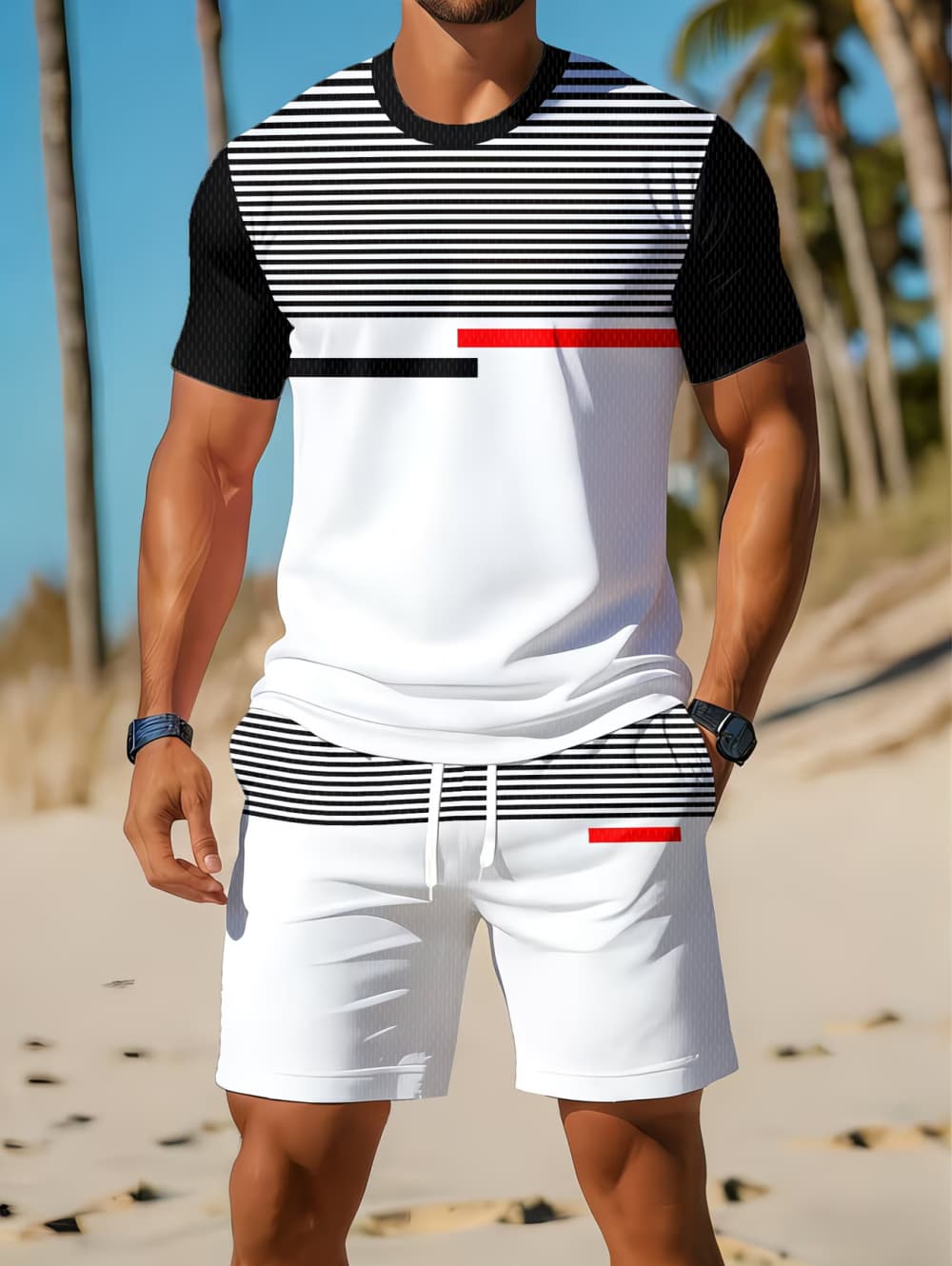 Conjunto Masculino Casual de V - 3D Printing Services avaliação e preço