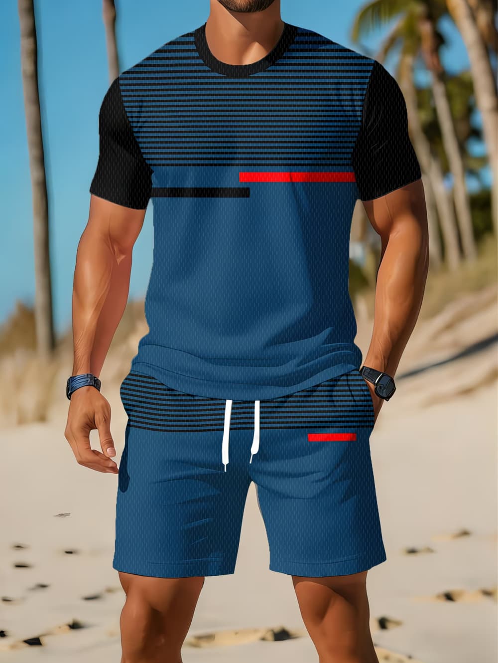 Conjunto Masculino Casual de V - 3D Printing Services avaliação e preço